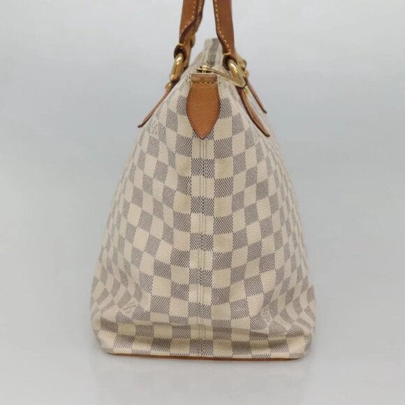 LOUIS VUITTON Damier Azur Saleya MM Tote Bag - Picture 4 of 15
